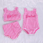 Pre Order LIGHT pink reversible swimsuit - mid March delivery