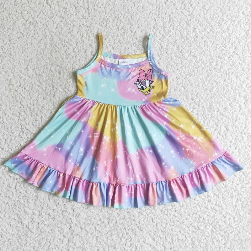 PREORDER WATERCOLOR DAISY DRESS