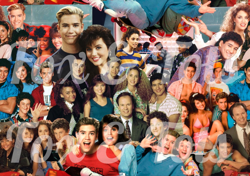 Saved By the Bell Fabric