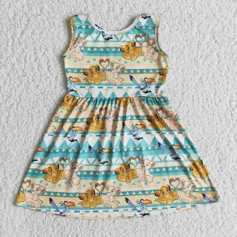 Pre order lion king tank dress  - 2-3 week tat