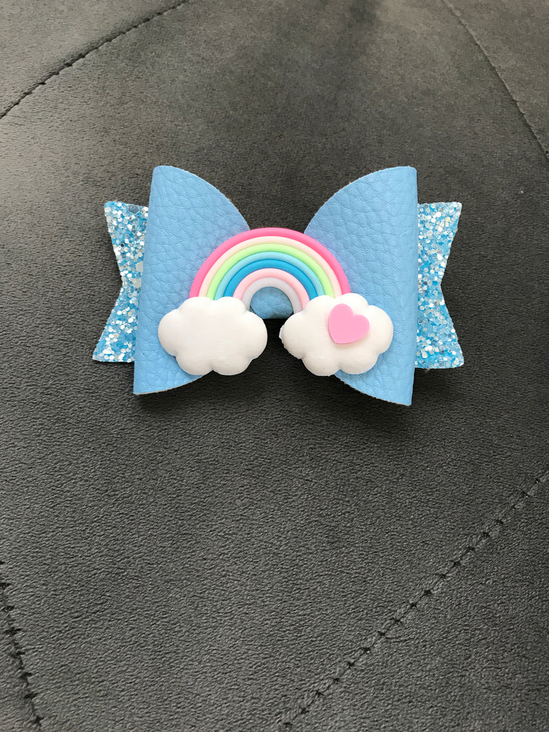 Small Bow-Blue Rainbow