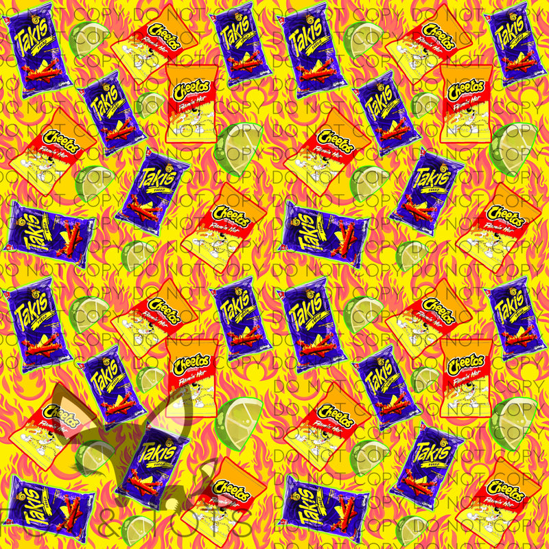 FUEGO small scale  Fabric
