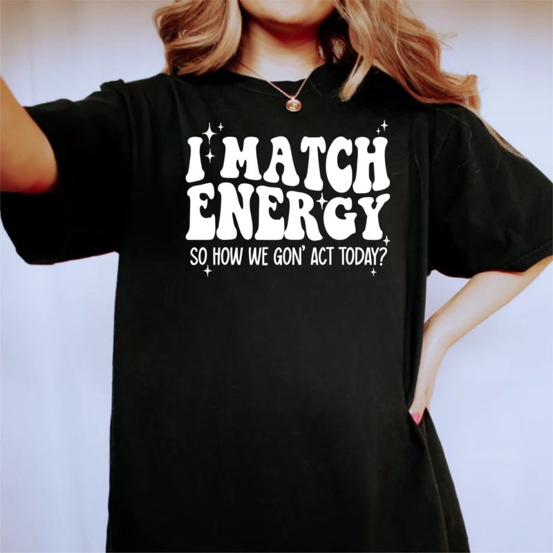 MATCH ENERGY dtf SCREEN  Pre order 3-5 business days