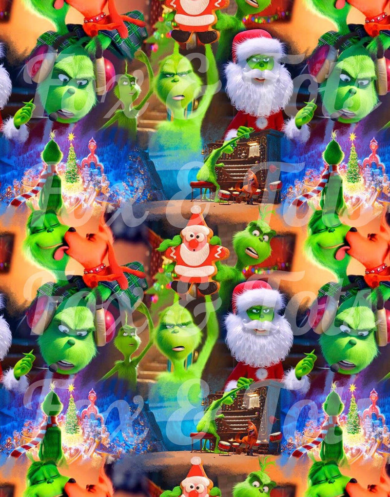 The Grinch 2018 Fabric