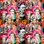 Frida Pop Art SMALL SCALE Fabric