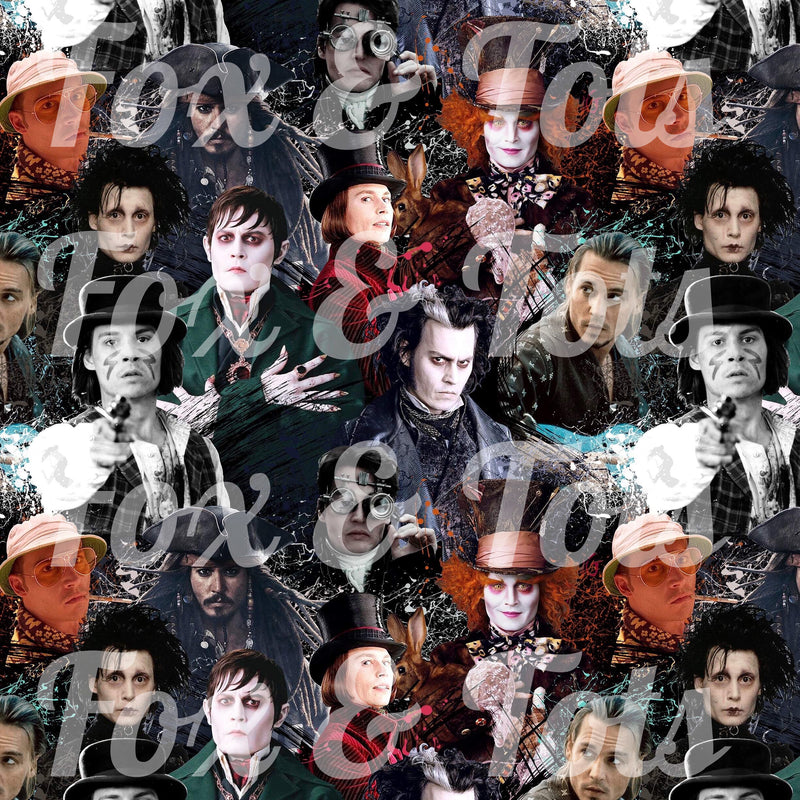 Johnny Depp Fabric