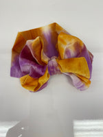 Velvet head wrap with bows RTS