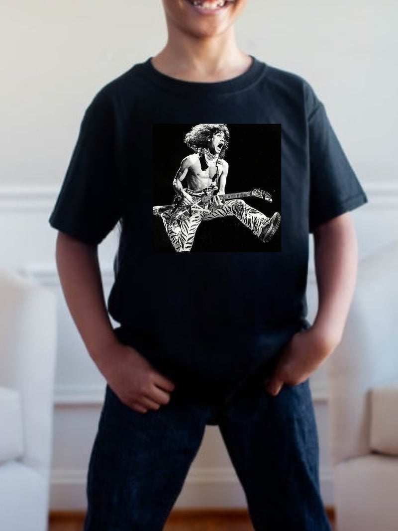 Pre order VAN HALEN JUMP tee (tee as pictured ) 1.5 week -2 week Tat