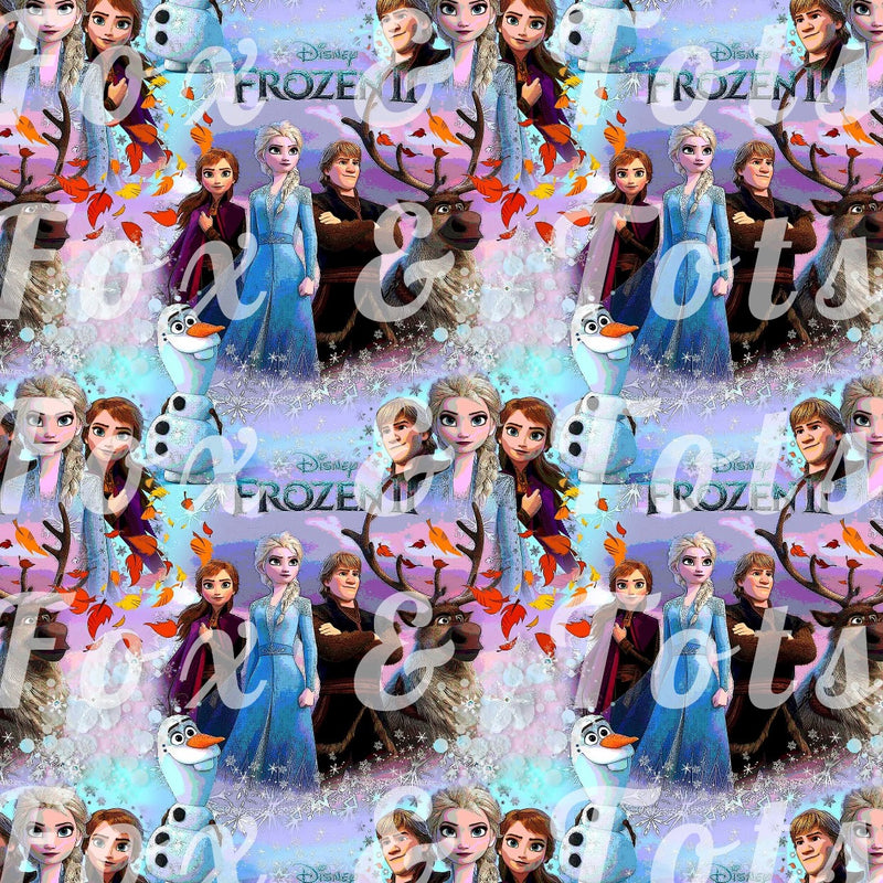 Ice Queen 2 Fabric
