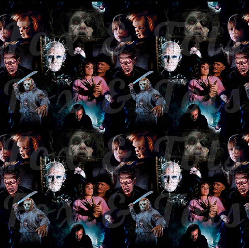 80s Killers Fabric