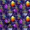 The Child Easter Galaxy Deep Purple Fabric