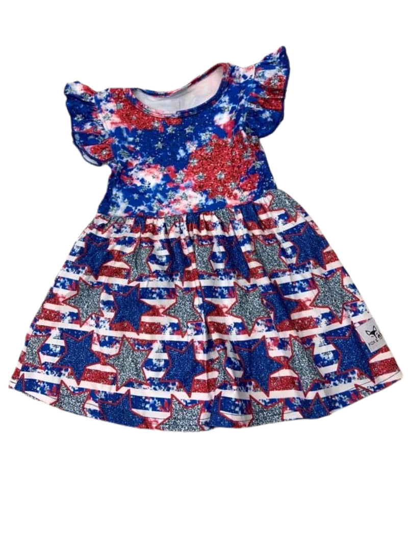 RTS Patriotic Sparkle Dress