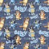 DENIM DOG Fabric