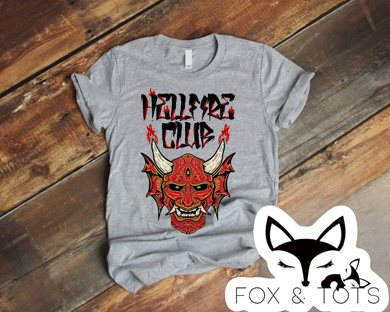 Stranger HFC on fire Pre Order tee as pictured (1.5 week TAT)