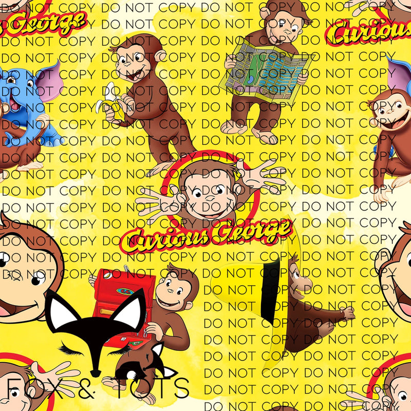 Curious George Fabric
