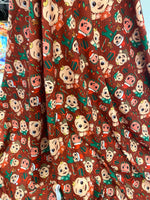 Maroon Cocomelon Fabric