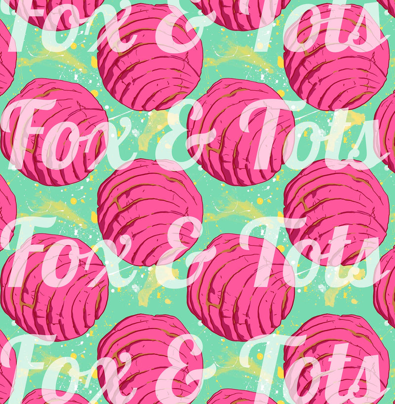 Splatter Conchas Fabric