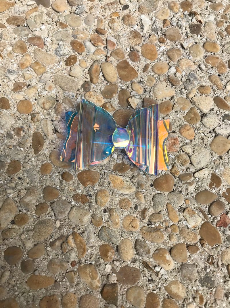 Small clear Glossy Pool Bow