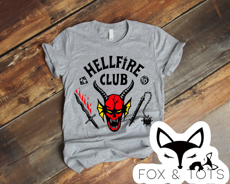 Stranger HFC black Pre Order tee as pictured (1.5 week TAT)