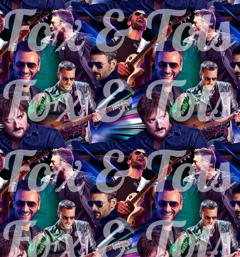 Eric Church Fabric
