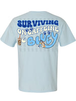 SURVIVING BLUEDOG DTF WAVY- comes with pocket  dtf SCREEN  Pre order 3-5 business days