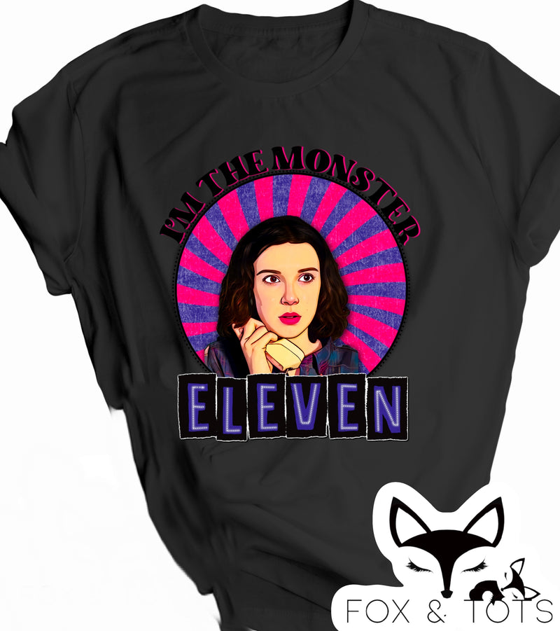 Stranger Eleven monster Screen - Pre Order (1 week TAT)