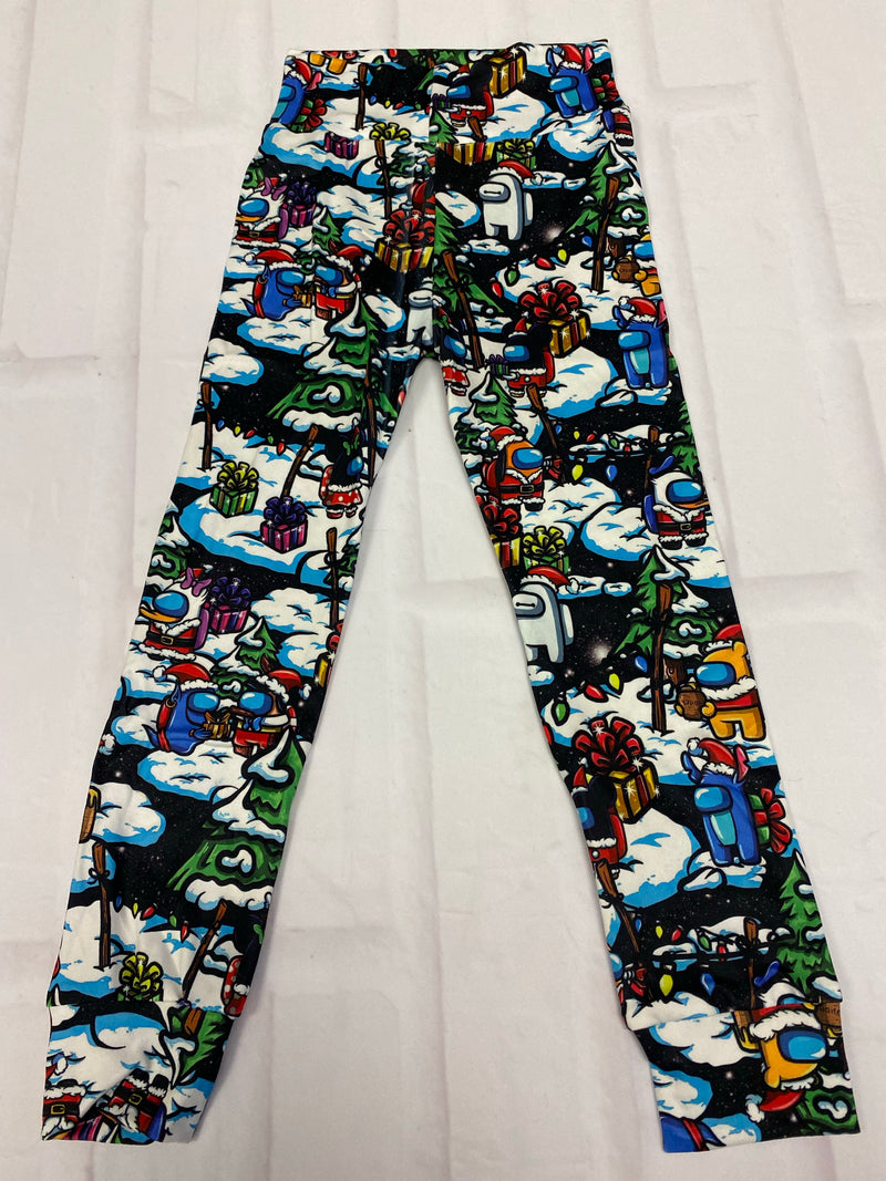 RTS Among Us Xmas leggings RTS  - last pair 2t