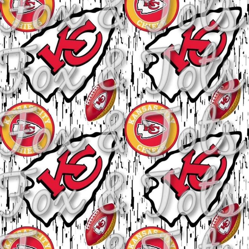 Chiefs Football Fabric