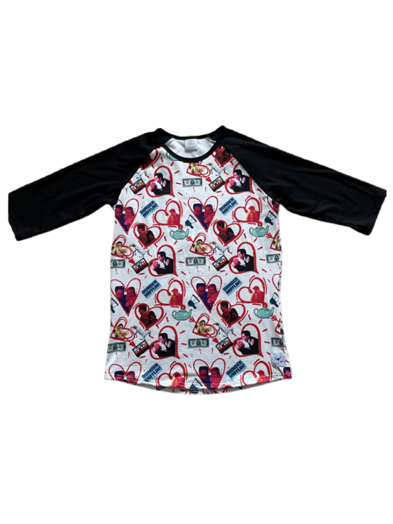 rts Office Romance Raglan Tee 12.9