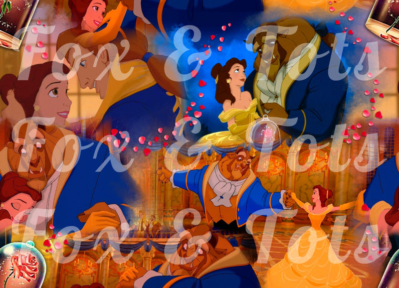 Tale as Old as Time Fabric