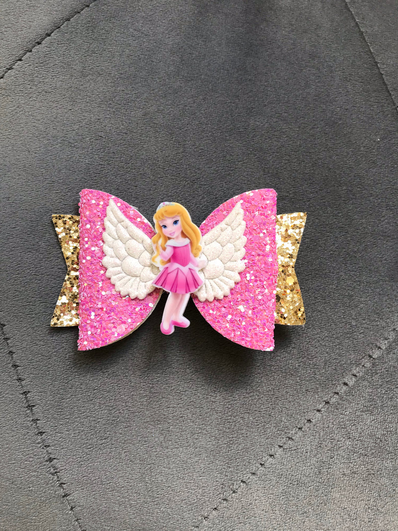 Small Baby Aurora Bow with wings