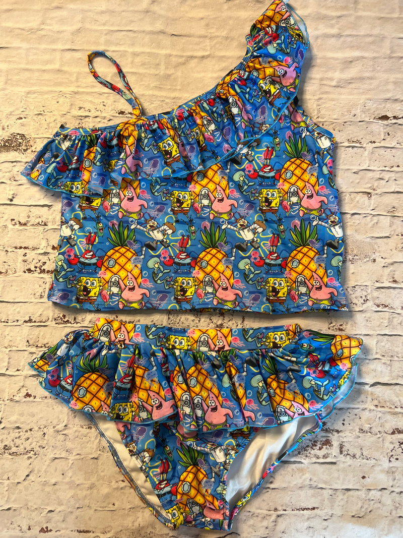 Spongebob one 2025 piece bathing suit