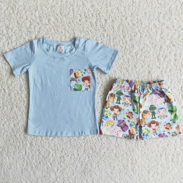 Toy story 2 PC short Set - 2-3 week tat