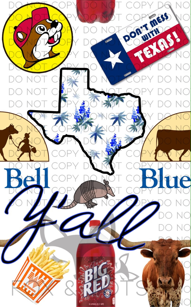 Dont mess with Texas Fabric-