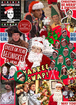 Office Christmas Fabric