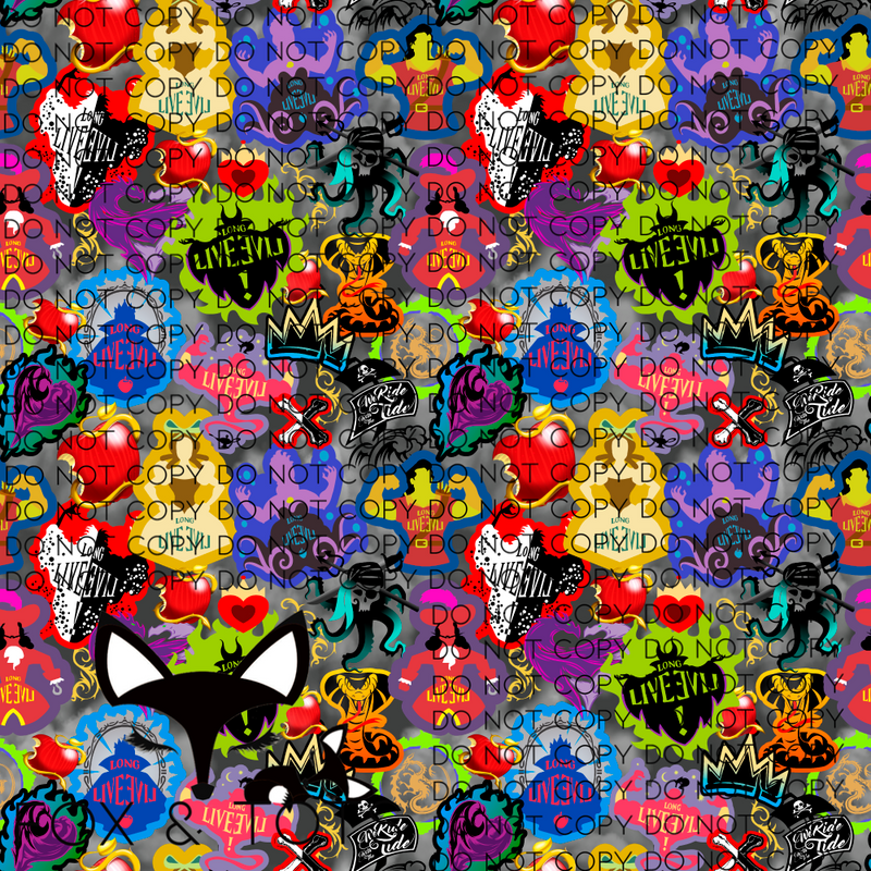 Descendants Long Live Fabric