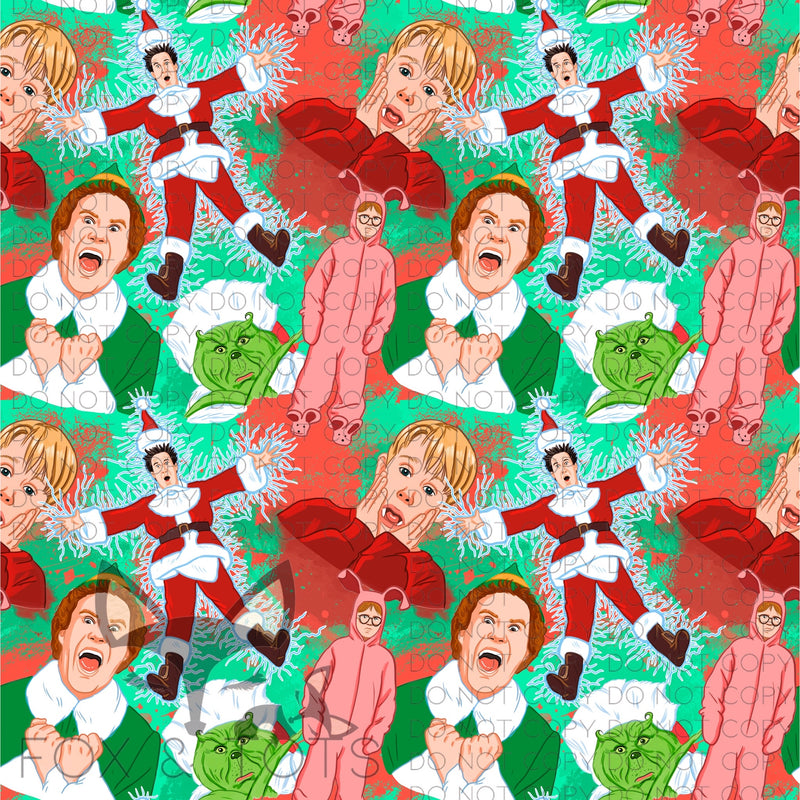 OG Christmas Classics Mash UP Fabric