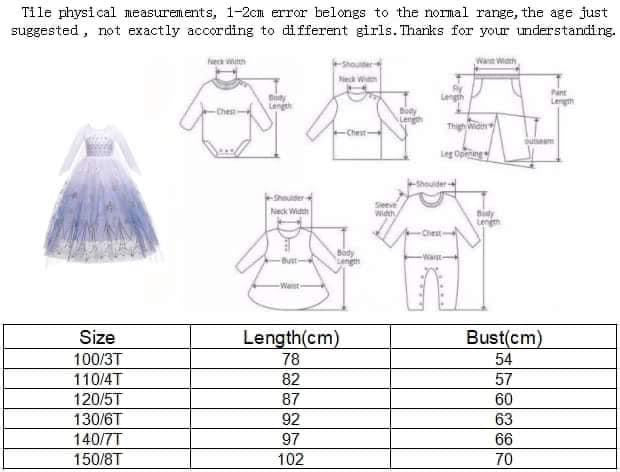 PREORDER INSPIRED ELSA DRESS