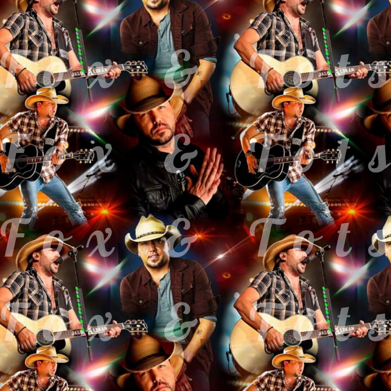 Jason Aldean Fabric
