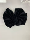 Velvet head wrap with bows RTS