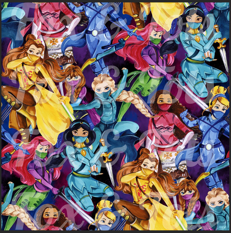 Ninja Princess 2 Fabric