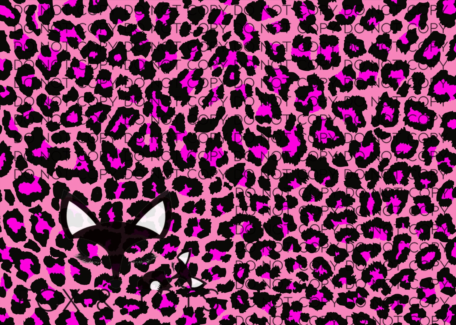 Cheetah Hearts - Pink - The Fabric Market