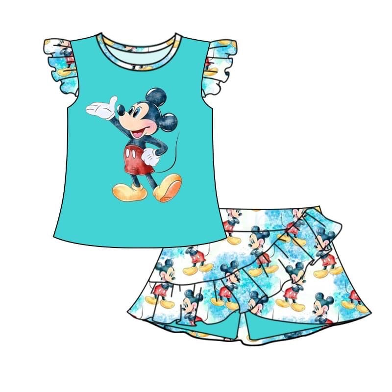 Boy mouse skort set pre order ships end of April