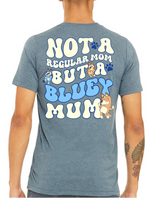 BLUEDOG MUM DTF WAVY- comes with pocket  dtf SCREEN  Pre order 3-5 business days