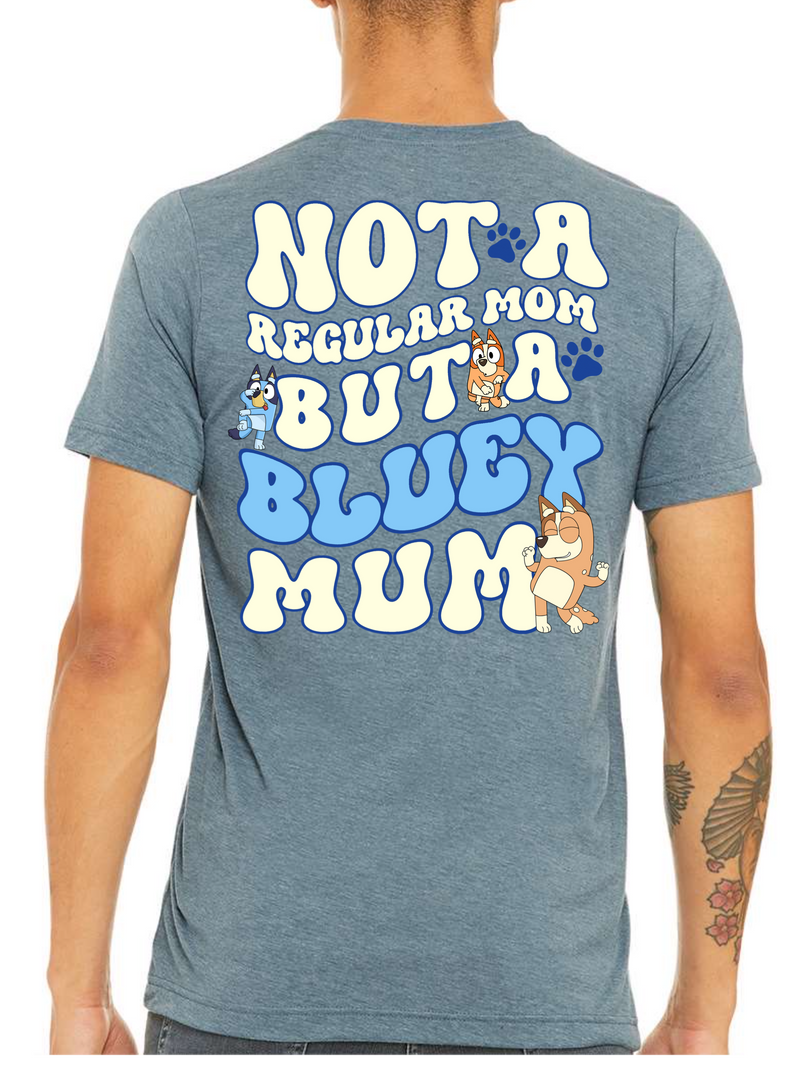 BLUEDOG MUM DTF WAVY- comes with pocket  dtf SCREEN  Pre order 3-5 business days