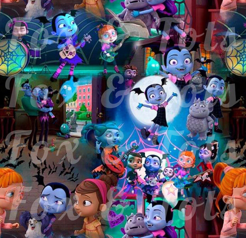 Vampirina Scene Fabric