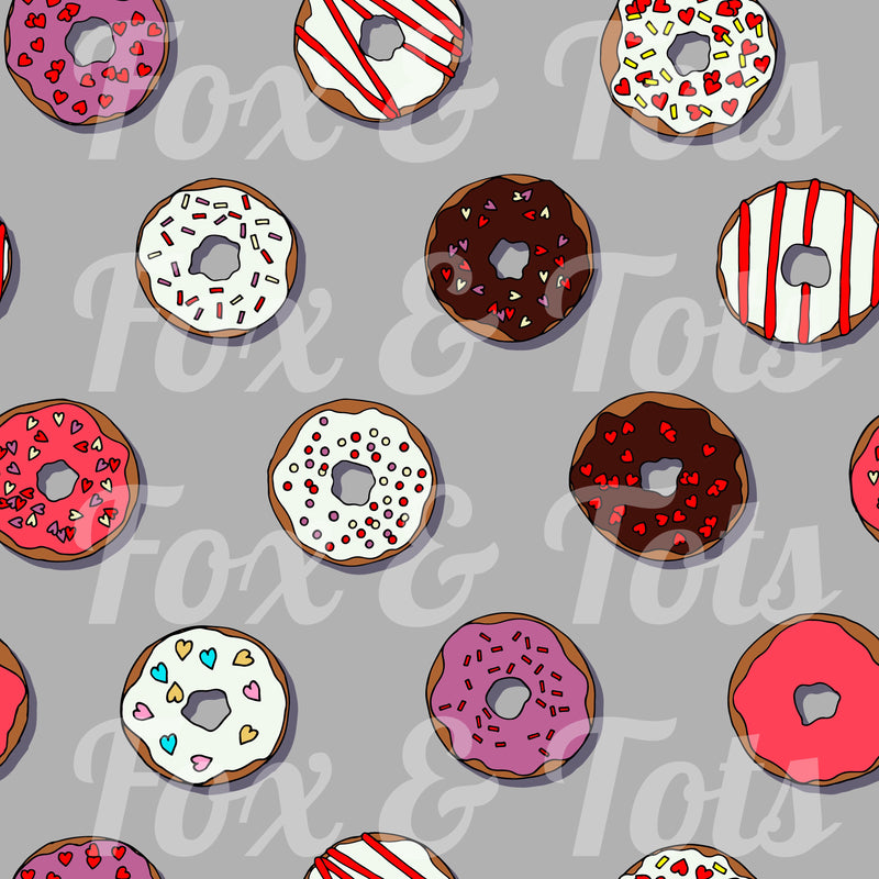 Modern Donuts Fabric