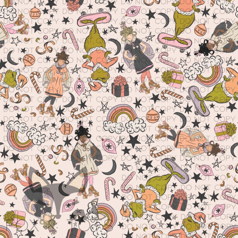 Golden June MEAN ONE Fabric