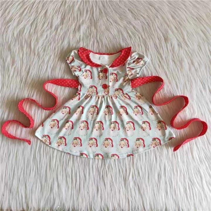 PREORDER VINTAGE SANTA DRESS 2-3 WEEK TAT