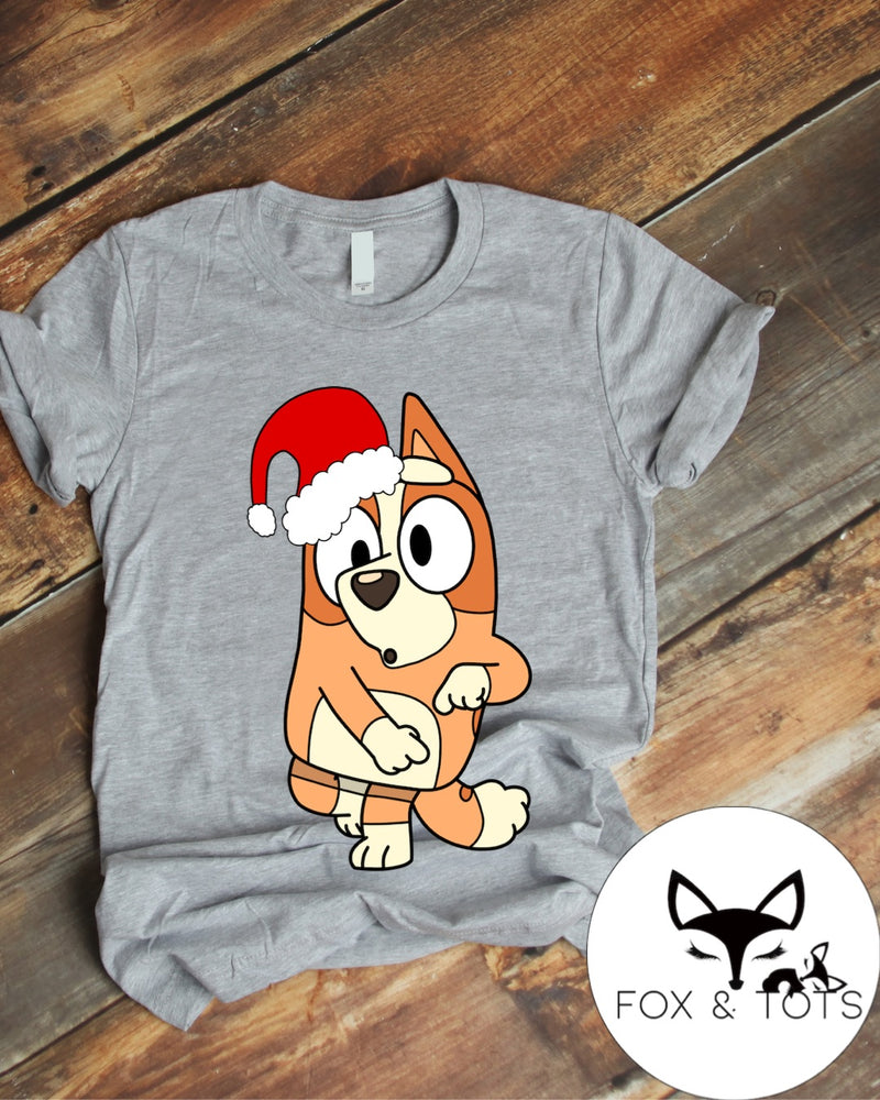 Christmas orange Dog silly  screen RTS